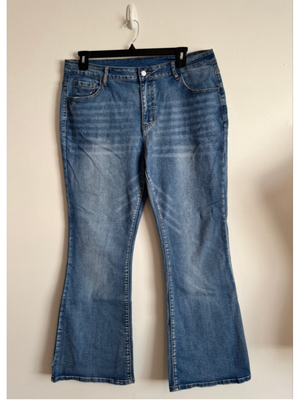 Women's KUNMI Flare Jeans Size 18 Blue